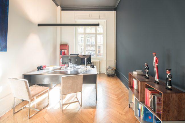 transformation d’un appartement de 170 m² en bureaux d’avocats