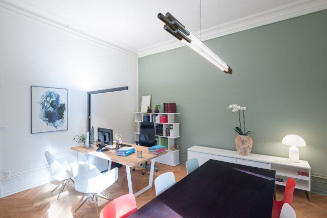 transformation d’un appartement de 170 m² en bureaux d’avocats